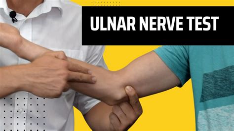 ulnar compression test|how to test ulnar nerve.